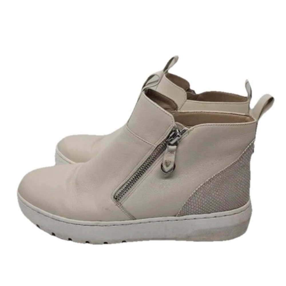 Vionic Brinkley Womens Side Zip Boot Cream Size 10 M - Picture 3 of 7